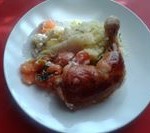 Kuře na zelenině se smetanou